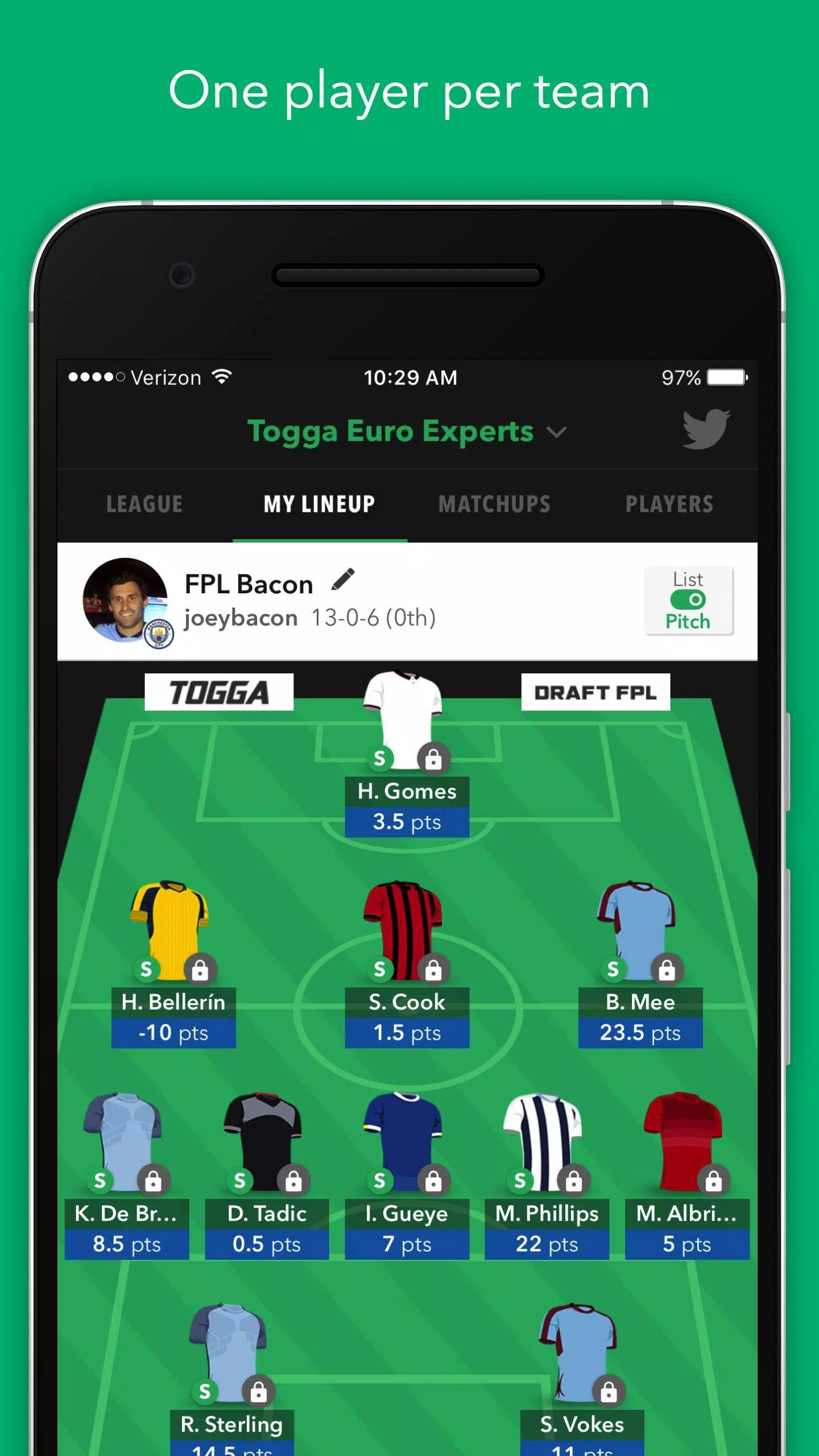 Draft Fantasy Football (Soccer) for Premier League APK for Android Download