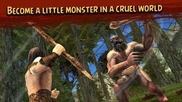 Monster Simulator Human Hunter постер