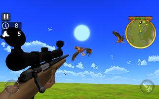 Tiro atirador 3D caça a pássar Cartaz