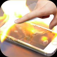 Fire Screen Prank 포스터