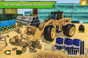برنامه‌نما Construction Site Truck Driver عکس از صفحه