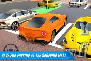 Shopping Mall Car & Truck Park Poster