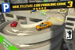 Multi Level 3 Car Parking Game Poster