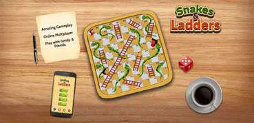 Snakes & Ladders: Online Dice!