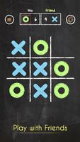 Tic Tac Toe Glow: Multiplayer! Affiche