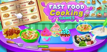 Fast Food Cooking Games
