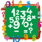 Math Games for Kids - let's learn math icône