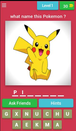 Guess The Pokémon and characters all gen Quiz 2018 for Android - APK  Download