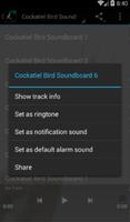 برنامه‌نما Cockatiel Bird Sounds عکس از صفحه