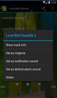 Lovebird Dźwięki screenshot 1