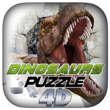 Dinosaurs Puzzle 4D icône