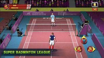 Badminton super ligue - jeu de badminton HQ capture d'écran 2