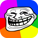 Girl and Troll Face Cat APK
