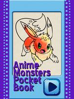 Anime Monster Pocket Book โปสเตอร์