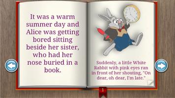 Alice In Wonderland Books Affiche