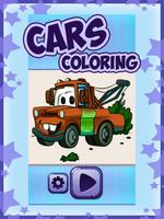 Cars Coloring plakat