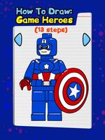 How To Draw: Game Heroes Affiche