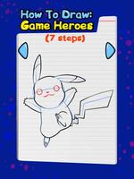 How To Draw: Game Heroes capture d'écran 2