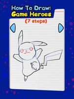 How To Draw: Game Heroes screenshot 2