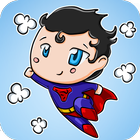 Super Heroes Chibi Coloring ikona