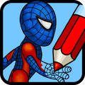 Superheroes Coloring Book