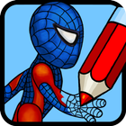 Superheroes Coloring Book-icoon