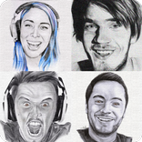 Guess the Youtuber on a Portrait