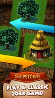 Swipetown! City Builder: Free Endless 2048 Game poster