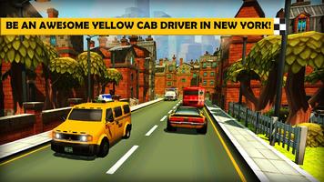 Simulateur Taxi New York 3D Affiche