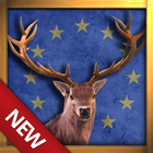 Bogen-Schießen: Jagd in Europa Zeichen