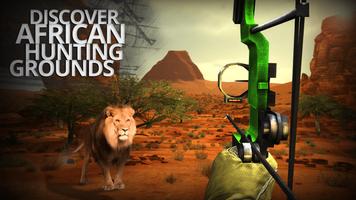 Oхота с луком в Африке 3D постер