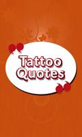 Tattoo Quotes Affiche
