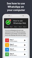 پوستر How to use WhatsApp on Tablet