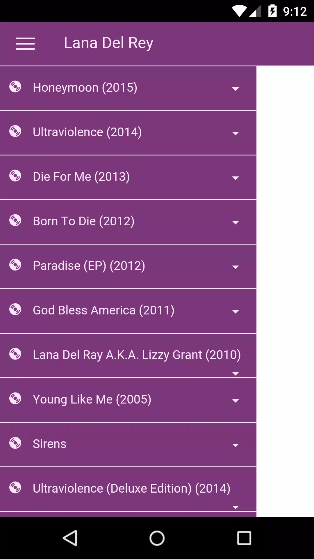 Lana Del Rey Lyrics APK for Android Download