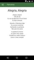 Palmeiras Lyrics capture d'écran 2