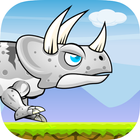 Dinosaur Triceratops Runner icône
