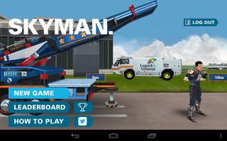 Skyman الملصق