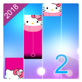 Pink Hello Kitty Piano Tiles