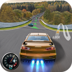 Drift racing car nitro asphalt