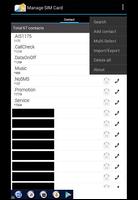 Manage SIM Card capture d'écran 3