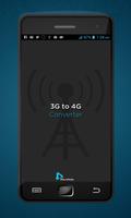 3G à 4G convertisseur de Prank Affiche