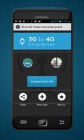 الجيل الثالث 3G ل4G تحويل تصوير الشاشة 1