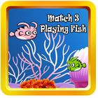 MATCH 3 PLAYING FISH simgesi