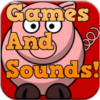 farm games for kids free icône