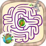 Mazes painting – brain games