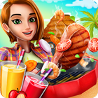 Resort Juice Bar & BBQ Stand : Food Cooking Games আইকন