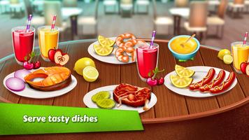 Resort Juice Bar & BBQ Stand : Food Cooking Games Affiche