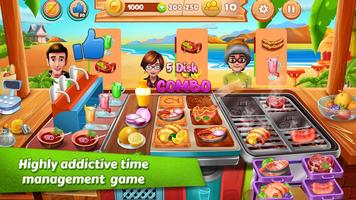 Resort Juice Bar & BBQ Stand : Food Cooking Games تصوير الشاشة 1