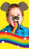 Snap caras Filtros para niños captura de pantalla 1