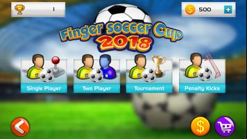 Poster Finger Soccer Cup 2018